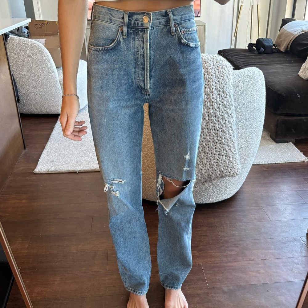 Agolde high rise jeans